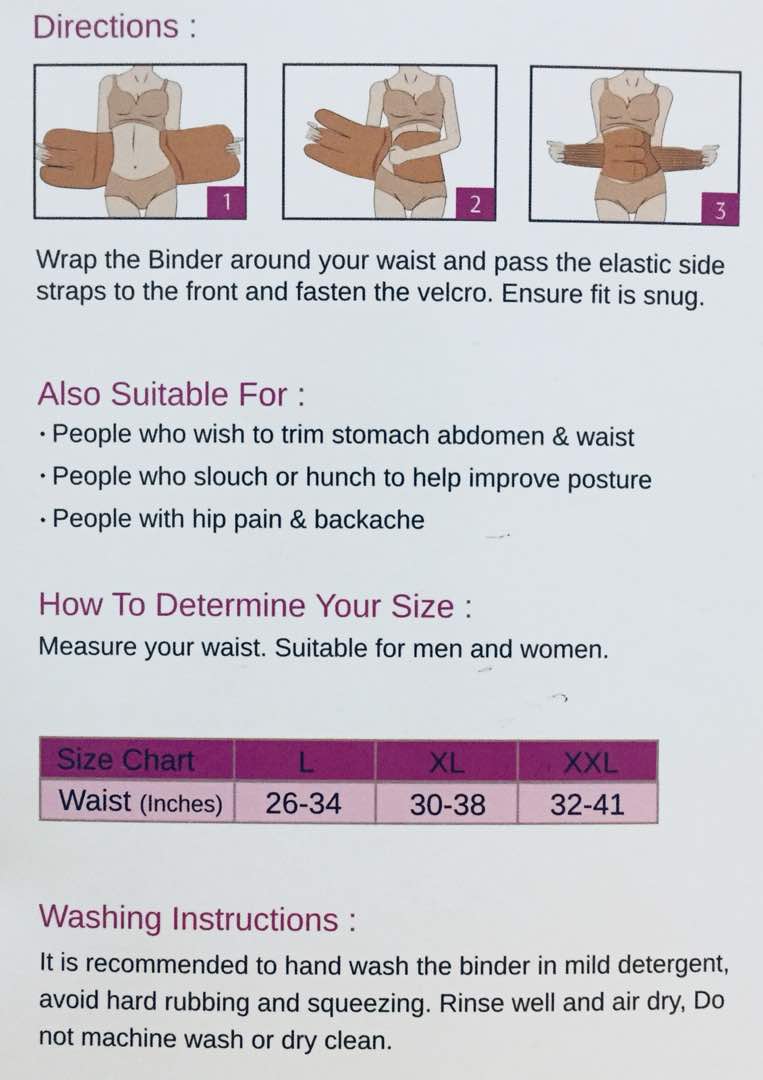 Lunavie Premium Postpartum Abdominal Binder